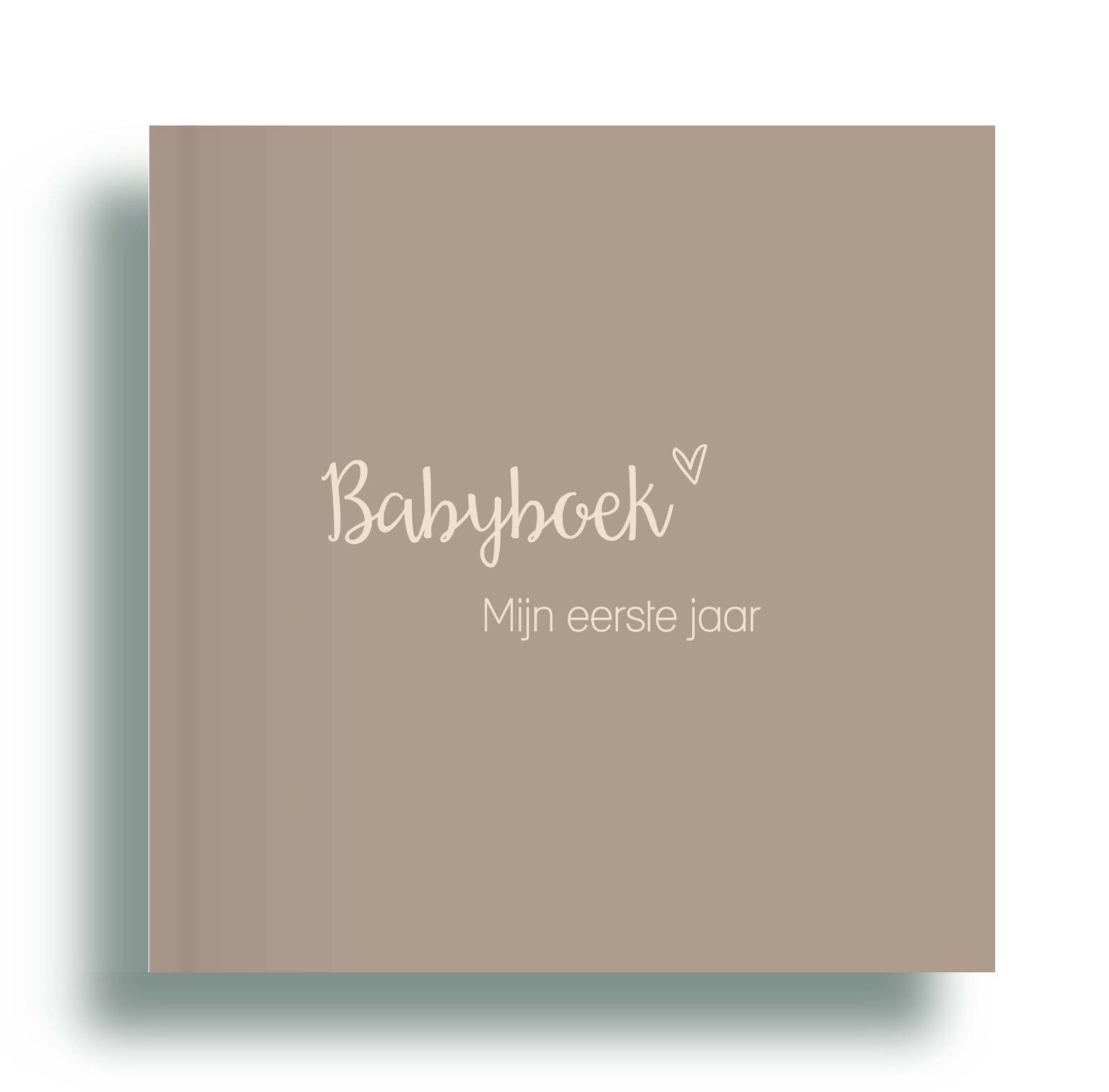 babyboek linnen invulboek