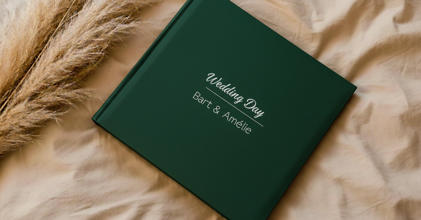 Gepersonaliseerd gastenboek voor bruiloft, feest, B&B, babyshower gastenboek bruiloft