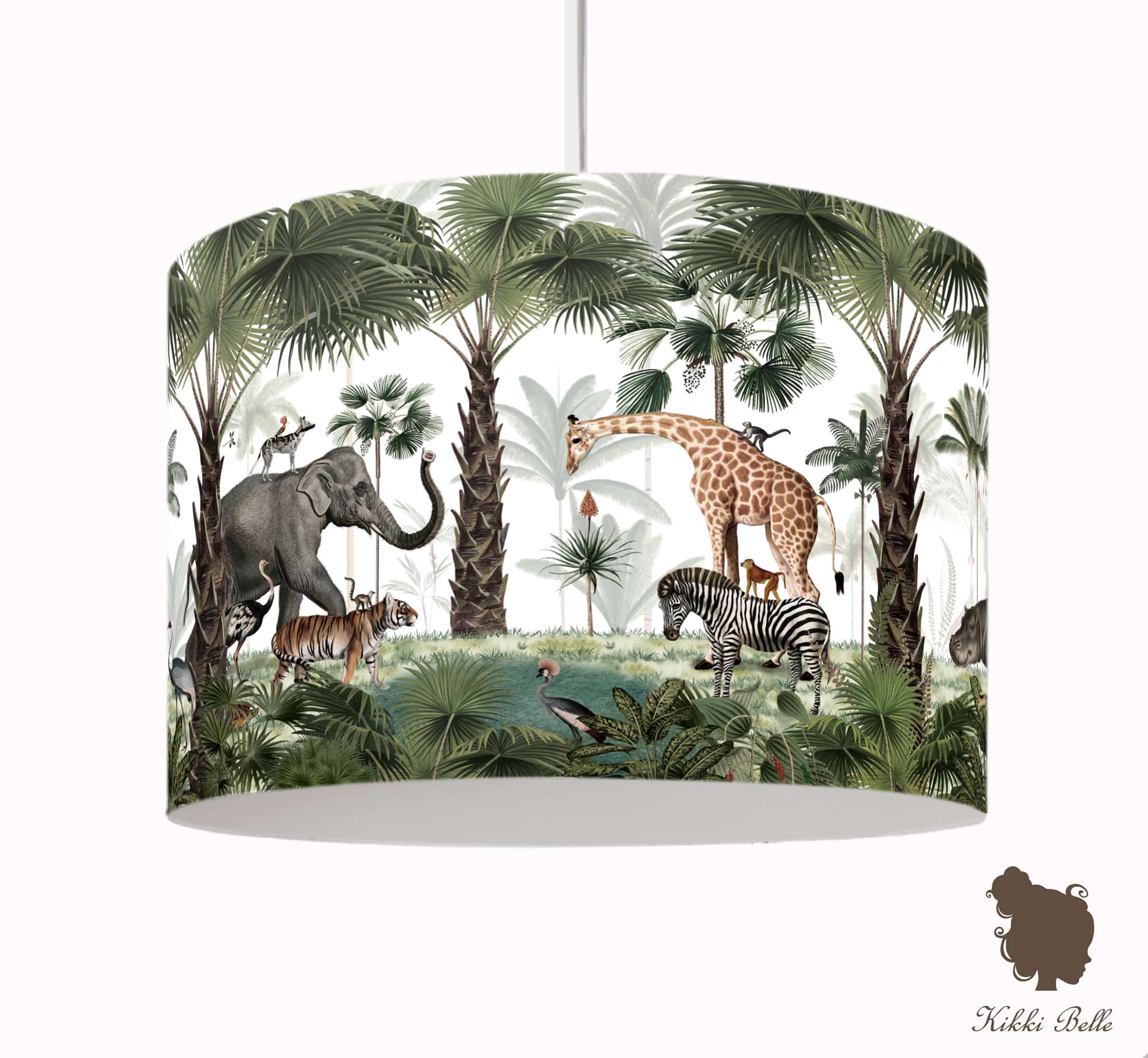 Hanglamp kinderkamer babykamer met dieren